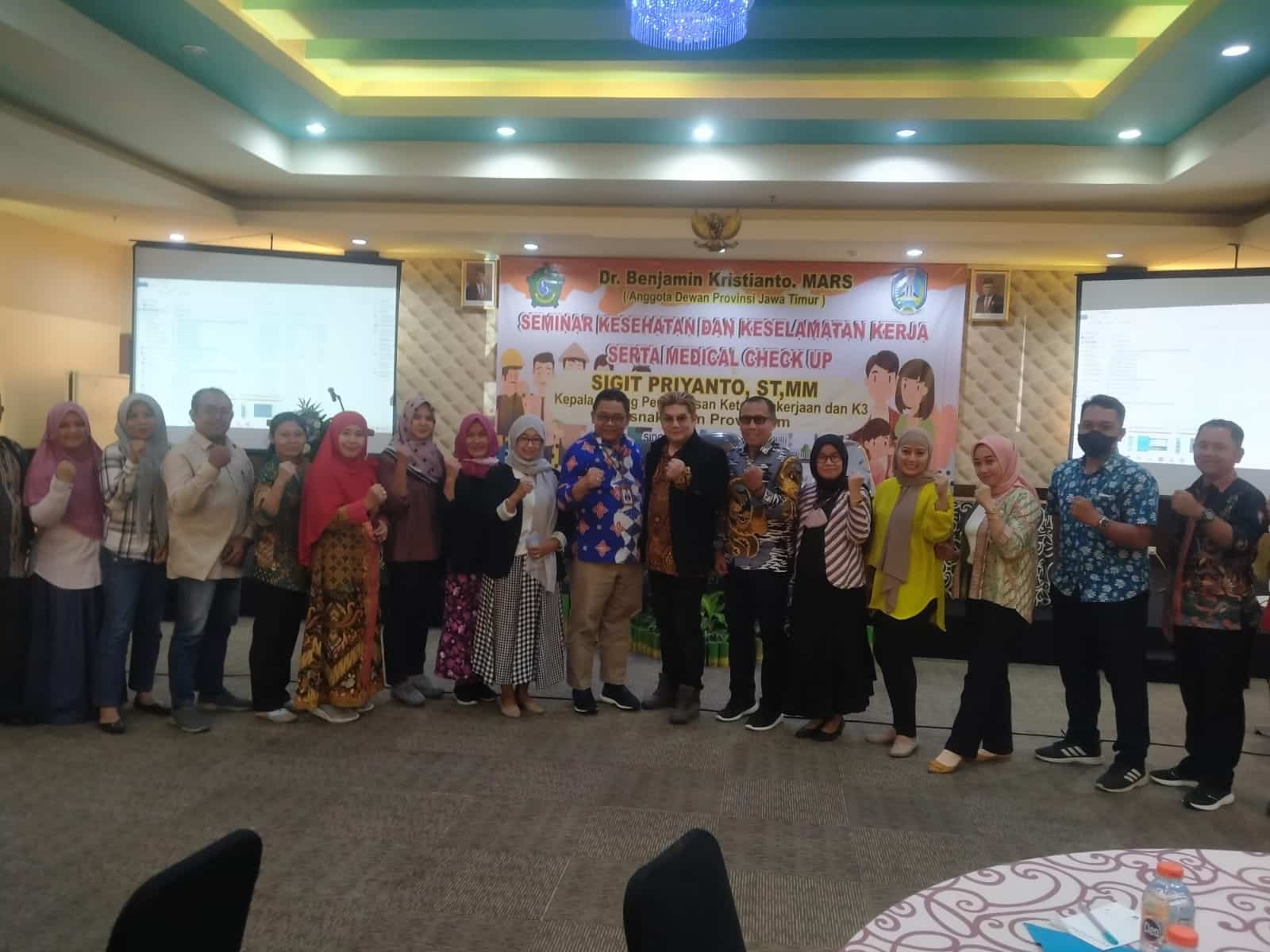 Pentingnya Keselamatan Kerja, Kesehatan dan Medical ChekUp Bagi Tenaga Kerja dr.Benjamin Gelar Sosialisasi 1