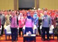 Seribu Bidan se-Surabaya Raya mengikuti program edukasi & intervensi stunting di Dyandra Convention Center Surabaya, Sabtu (11/2/2023). (ist)