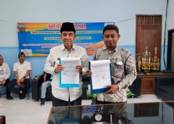 Dewan Pendidikan Bangkalan Teken MoU dengan Dispendukcapil