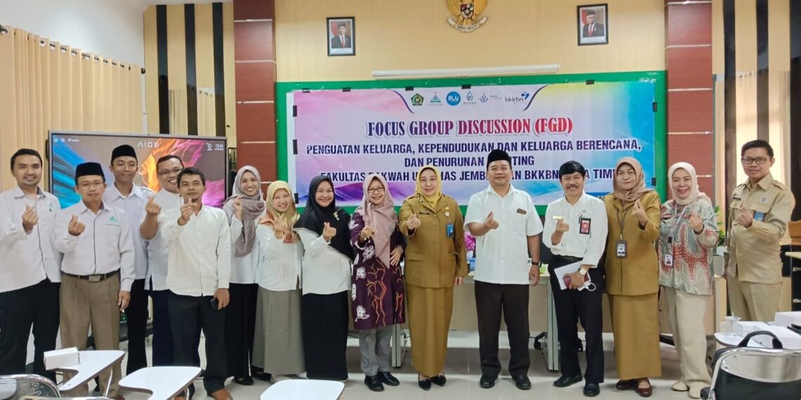 Getol turunkan stunting di Jember, BKKBN Jatim gandeng kampus UIN KHAS Jember & jalin komunikasi intensif dengan TPPS Jember. (ist)