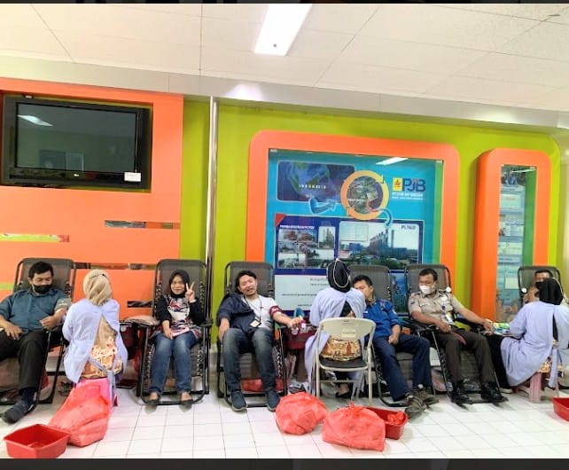 PT PLN Nusantara Power UP Gresik Gelar Aksi Donor Darah 1 PLN
