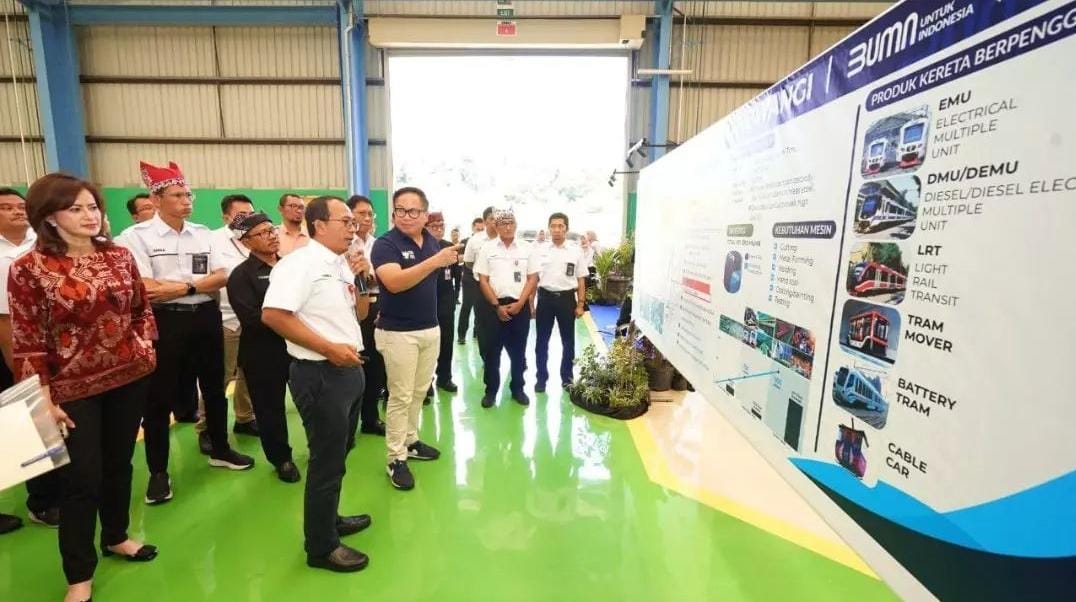 INKA Banyuwangi Resmi Beroperasi, Pabrik KA Terbesar Asia Tenggara Ini Dorong Pembukaan Lapangan Kerja 1