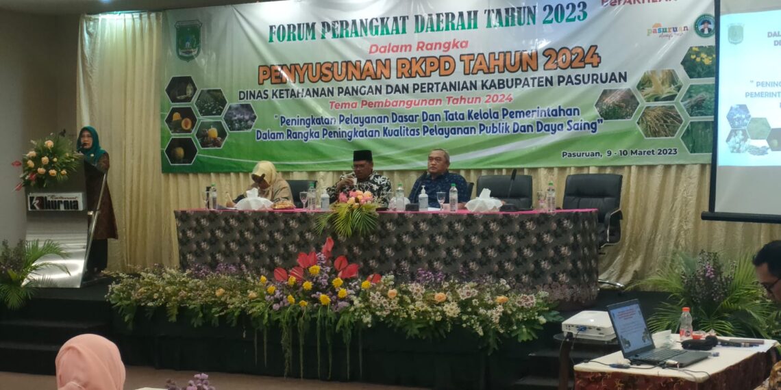Tingkatkan Pembangunan Pertanian 2024, Dinas Ketahanan Pangan dan Pertanian Gelar FPD