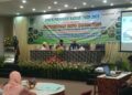 Rapat Forum Perangkat Daerah (FPD) Dinas Ketahanan Pangan dan Pertanian Kabupaten Pasuruan, di buka Asisten II Tri Agus Budiarto (kanan) didampingi H Syamsul Hidayat, dan Lilik Widji Asri.