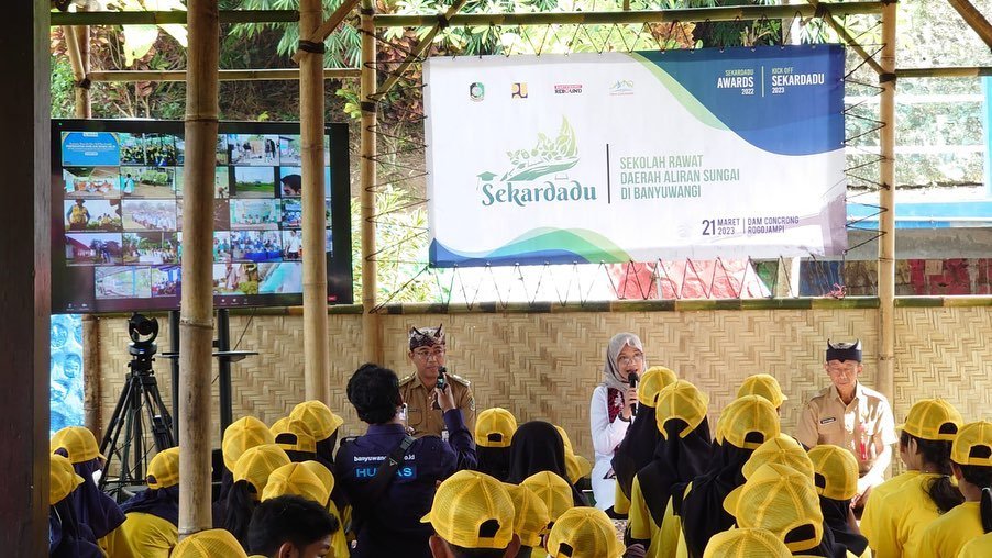 Kick Off Sekardadu 2023, Dinas PU Pengairan Beri Penghargaan Sekolah yang Rawat Daerah Aliran Sungai 2
