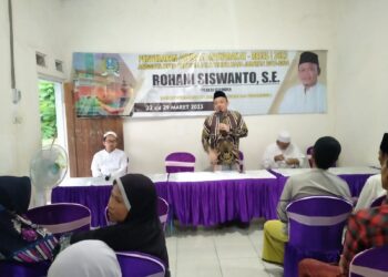  Anggota DPRD Jatim Fraksi Gerindra H.Rohani Siswanto , SE saat reses di Desa Randugong Kecamatan Kejayan Pasuruan