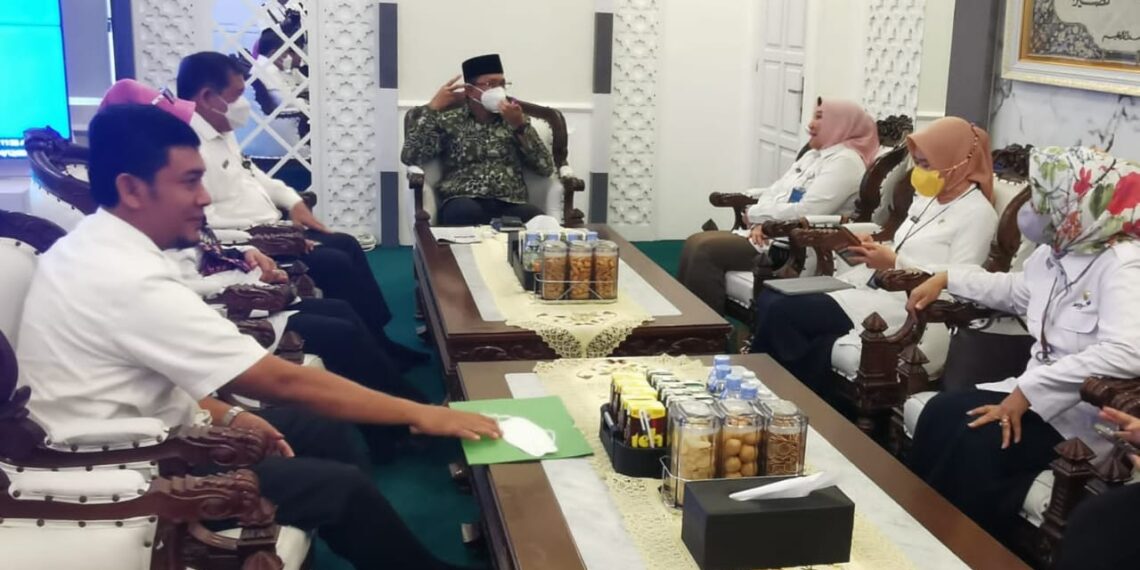 BKKBN Jatim Audiensi dengan Bupati Sidoarjo Dampingi Keluarga Beresiko Stunting