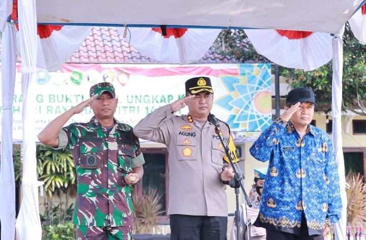Gelar Apel Pasukan Operasi keselamatan Semeru ketupat 2023,Polres Kediri akan melakukan pola rekayasa di lokasi rawan kemacetan 1