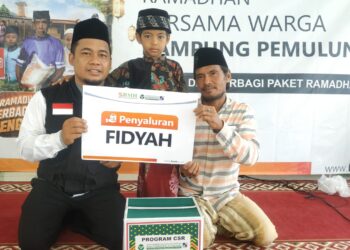 BMH Jatim Salurkan Fidyah untuk Lansia & Dhuafa