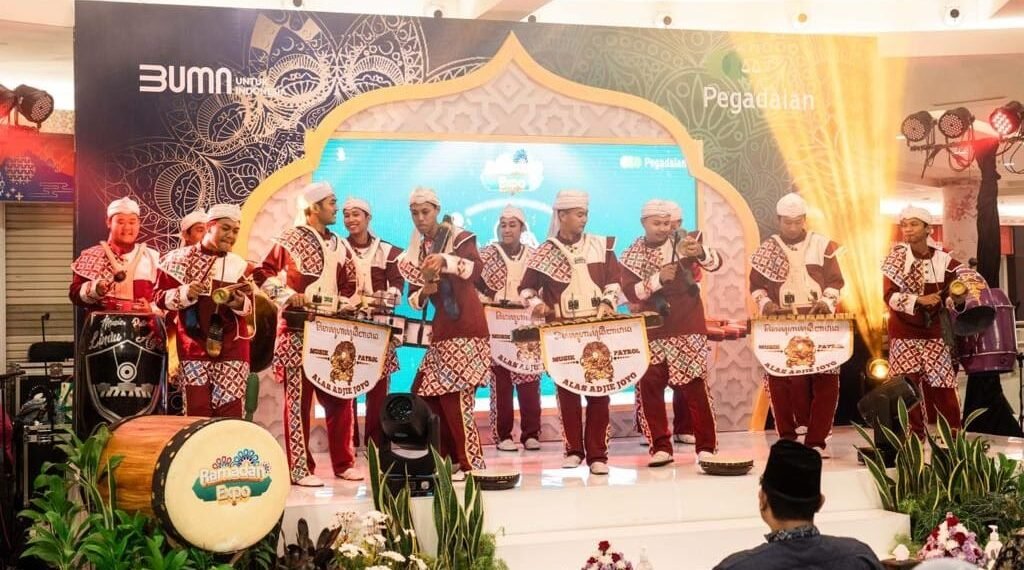 Kegiatan ada Bazar Lelang Emas, Bazar UMKM, lomba Hadrah dan lomba patrol yang diikuti komunitas di wilayah Surabaya. (ist)