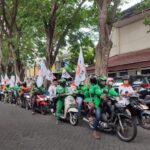 Diantar Ojol dan Odong-Odong, PKS Partai Pertama yang Daftarkan Caleg ke KPU Gresik IMG-20230511-WA0072