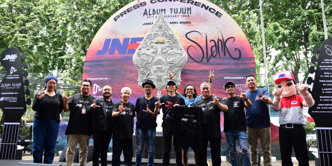 JNE Suport Tur Slank di 7 Kota, Beri Pelanggan Undian Tiket Nonton Konser