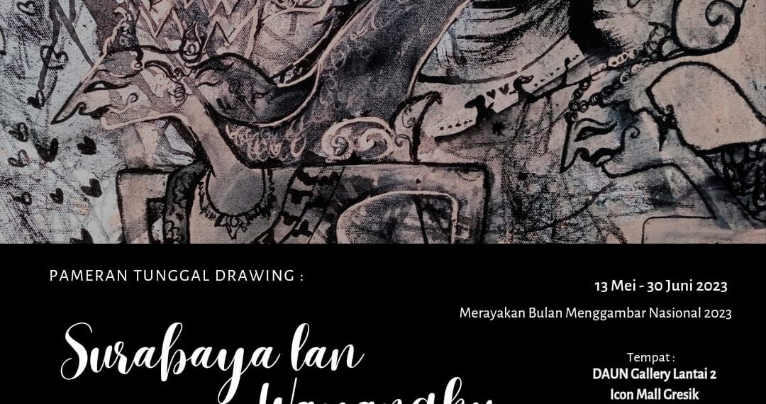 Shafi R Melukis sejak Usia 3 Tahun, Kini Pameran Tunggal Dengan Wayang dan Bangunan 1