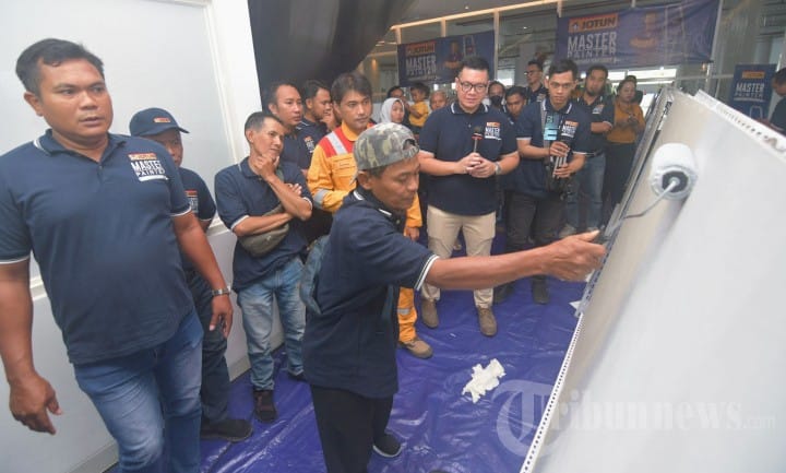 Beri Teknik Pengecatan Terbaik, Jotun Gelar Master Painter 1