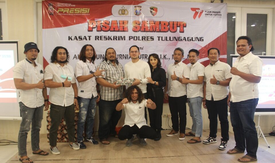 Sosok Kasat Reskrim Polres Tulungagung AKP Agung Kurnia Putra Dikenal Dekat dengan Wartawan 1