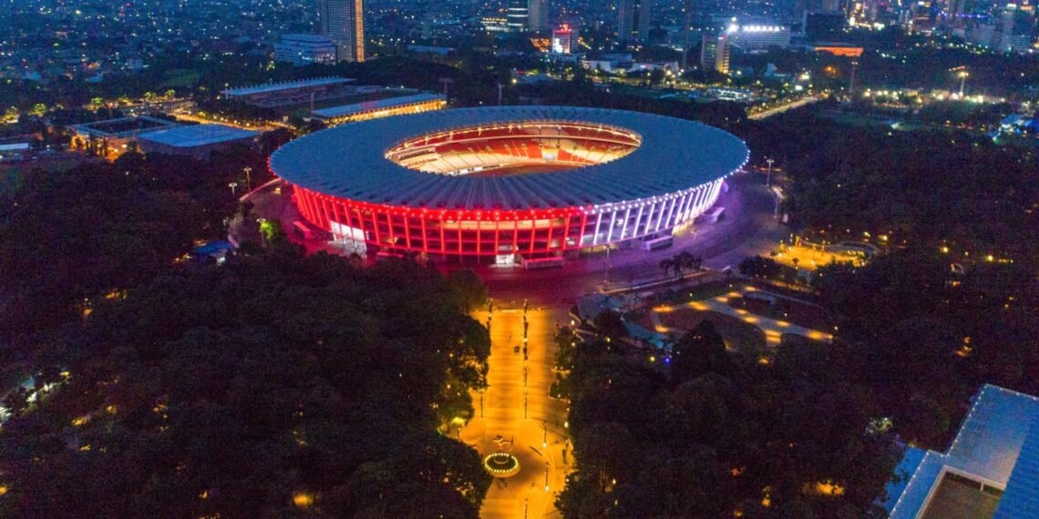 Stadion Utama Gelora Bung Karno (GBK) mahakarya yang dibangun dengan menggunakan Semen Gresik yang telah terbukti kualitas dan ketangguhannya di bidang konstruksi. (ist)