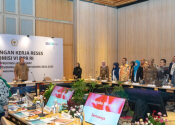 Agenda Kunjungan Kinerja Reses Komisi VI DPR RI di Bandung. (ist)