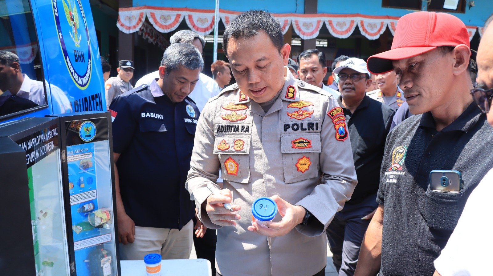 Kades Kepatihan Bangga, Polres Gresik Pilih Desa Kepatihan Jadikan Kampung Tangguh Bebas Narkoba 2