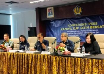 Kanwil DJP Jatim Bertekad Capai Penerimaan Pajak Rp110 Triliun, Lampaui Target Pemerintah