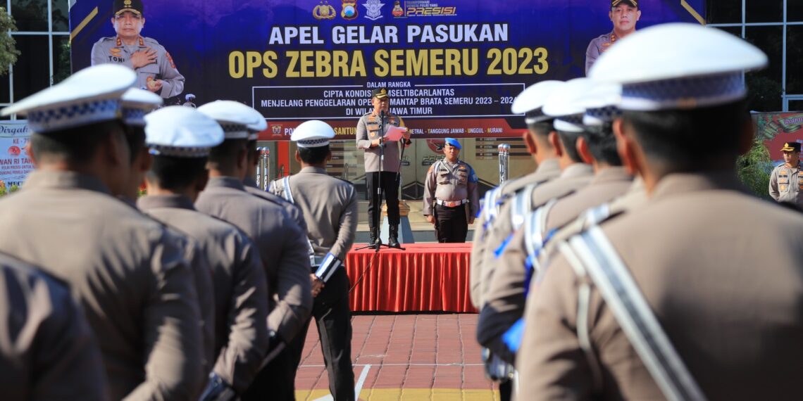 Polres Gresik sat apel operasi Zebra 2023