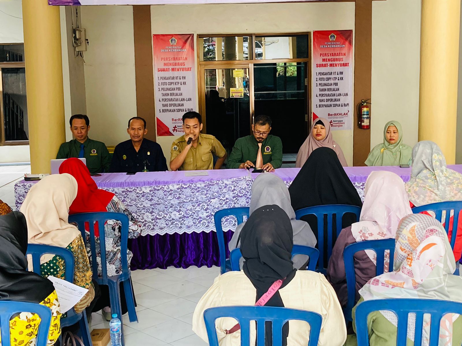 Berikan Layanan Hukum Gratis, Posbakum PN Gresik Turun ke Desa  3