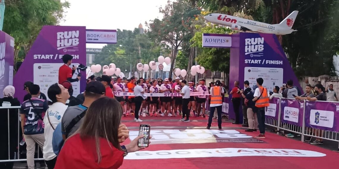 Kegiatan menjadi simbol kolaborasi lintas sektor dengan komitmen transportasi lebih maju. Lomba hadirkan 2 kategori, 10 KM dan 5 KM, dengan peserta sebanyak 2.000 orang. (ist)