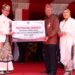 Peringati Hari Jadi Kota Batu Ke-22 , Bank Jatim Serahkan CSR dan Branding Pasar Induk Among Tani