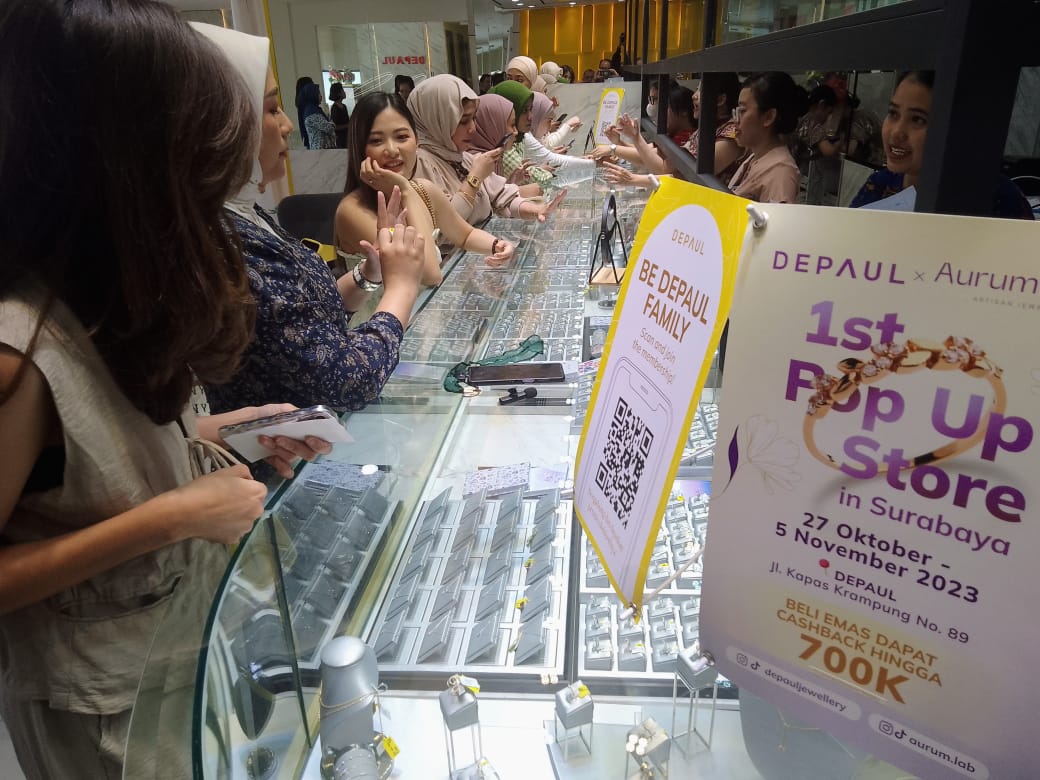Depaul Jewelery Beri Cashback Hingga 700 Ribu di Pop-Up Store Depaul X Aurum Lab 1
