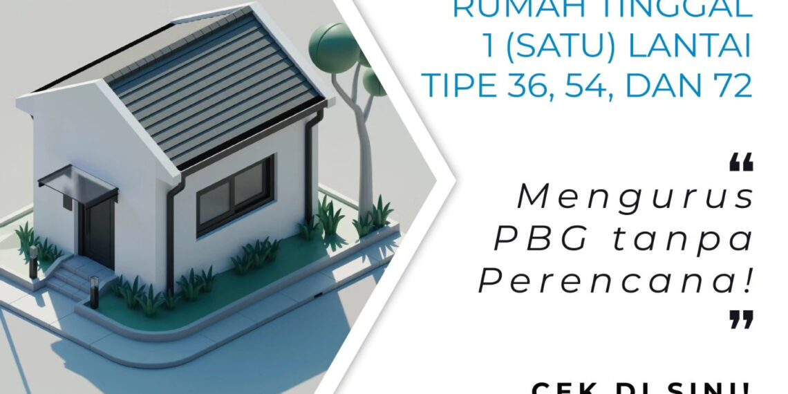 Prototipe Rumah Tinggal 1 Lantai