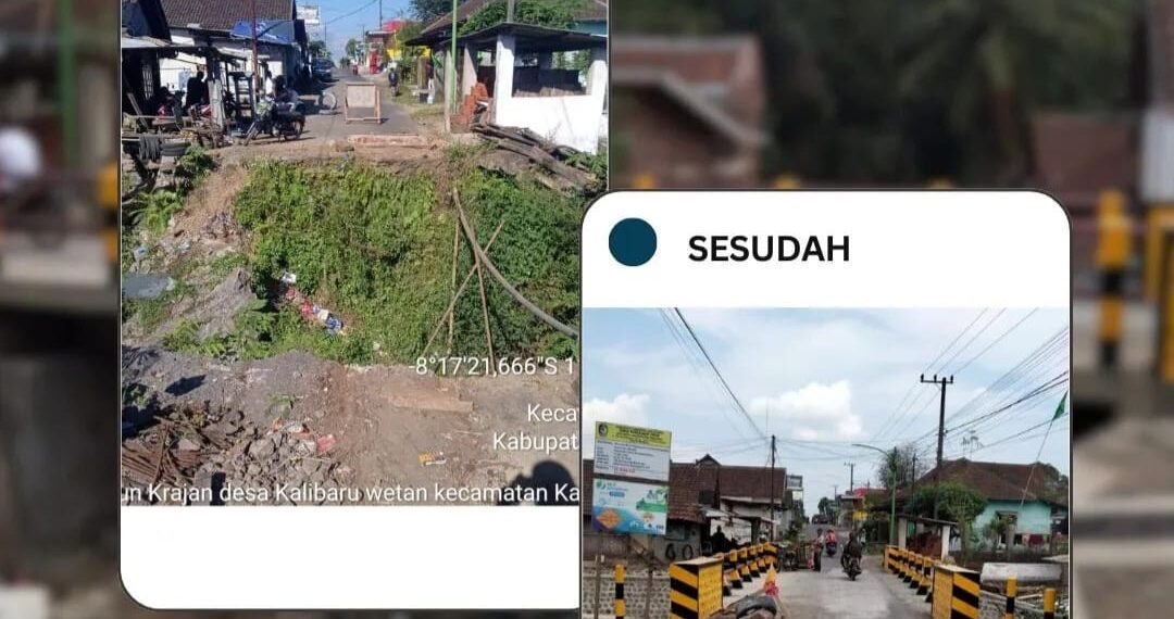 jembatan di banyuwangi selesai diperbaiki