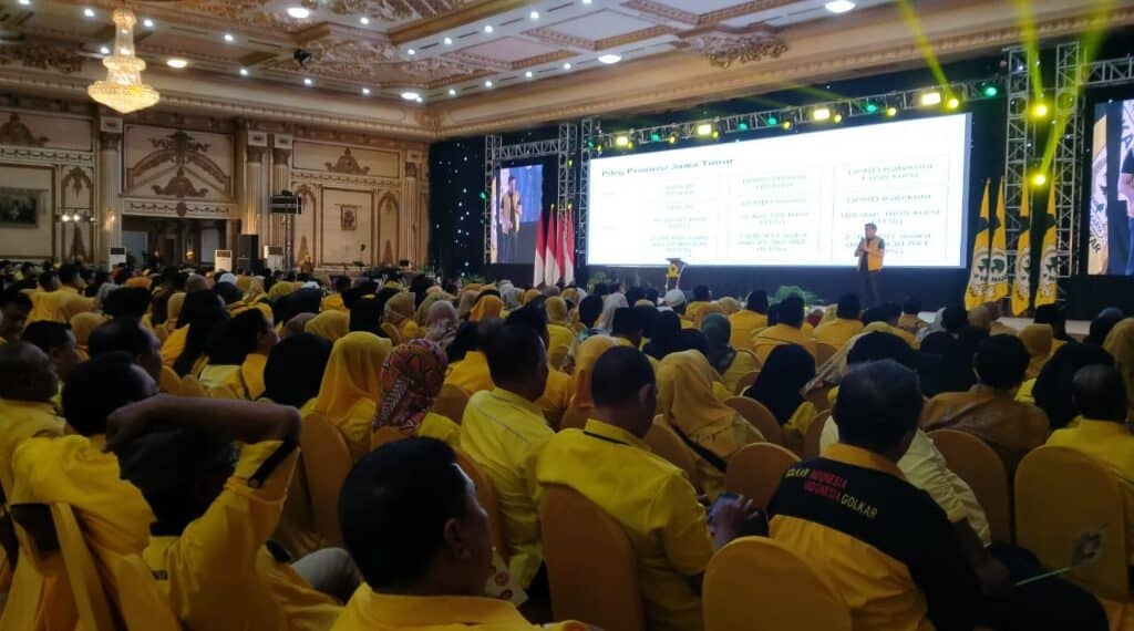 DPD Golkar Jatim saat gelar Konsolidasi pemenangan