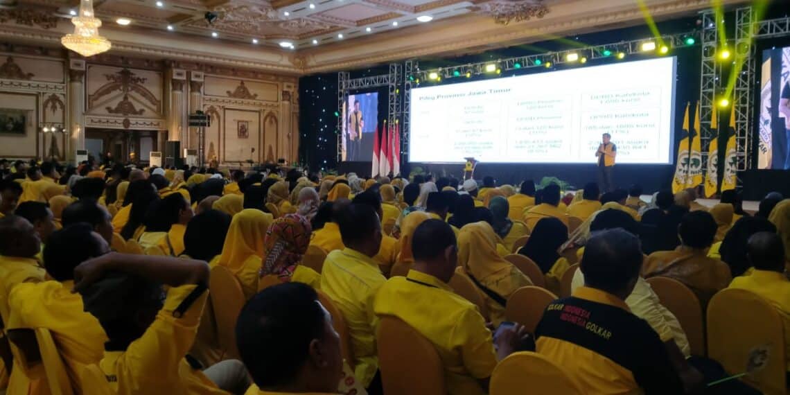 DPD Golkar Jatim saat gelar Konsolidasi pemenangan