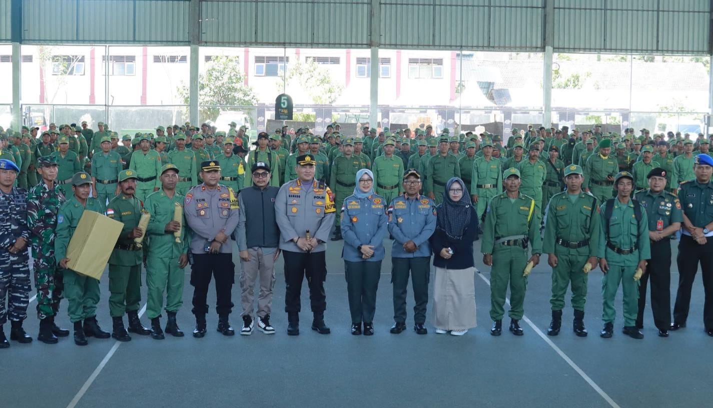 Apel Siaga Linmas, Bupati Ipuk Sampaikan Pesan 1