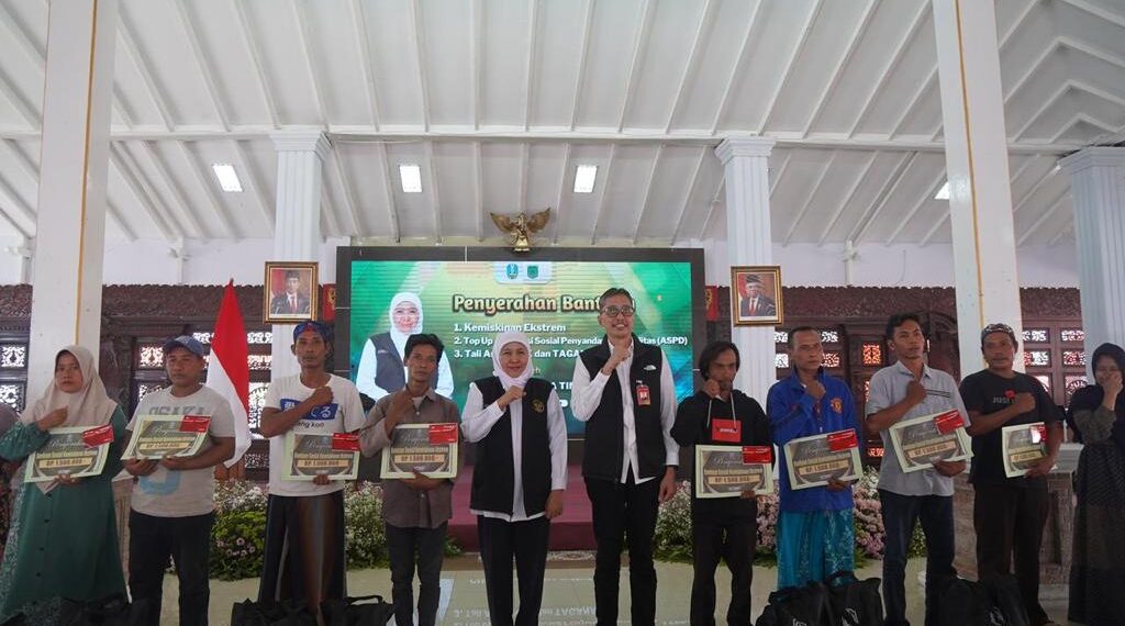 Bank Jatim saat dukung Bansos Untuk kemiskinan