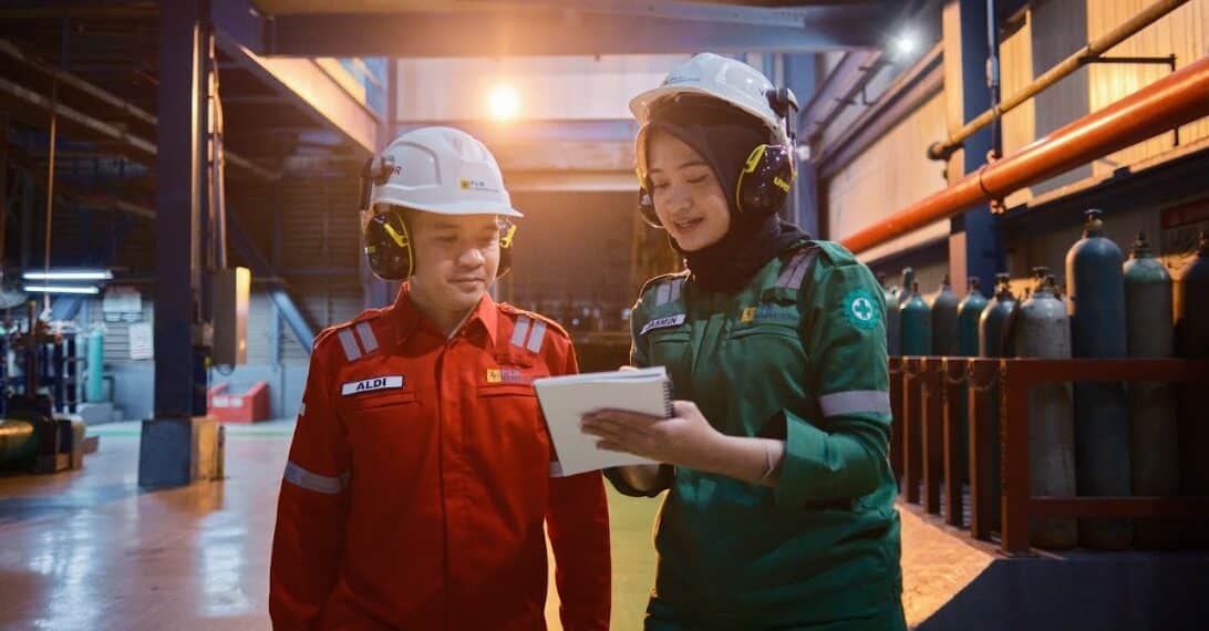 Melalui optimalisasi pada PLTGU Muara Karang, PLN NP mencatatkan hampir 1 juta karbon pada lantai bursa sebagai upaya mendorong Net Zero Emission di tahun 2060. (foto: ist)