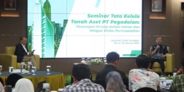 50 Peserta dari 12 Kanwil Se-Indonesia Ikuti Seminar Tata Kelola Tanah Aset PT Pegadaian