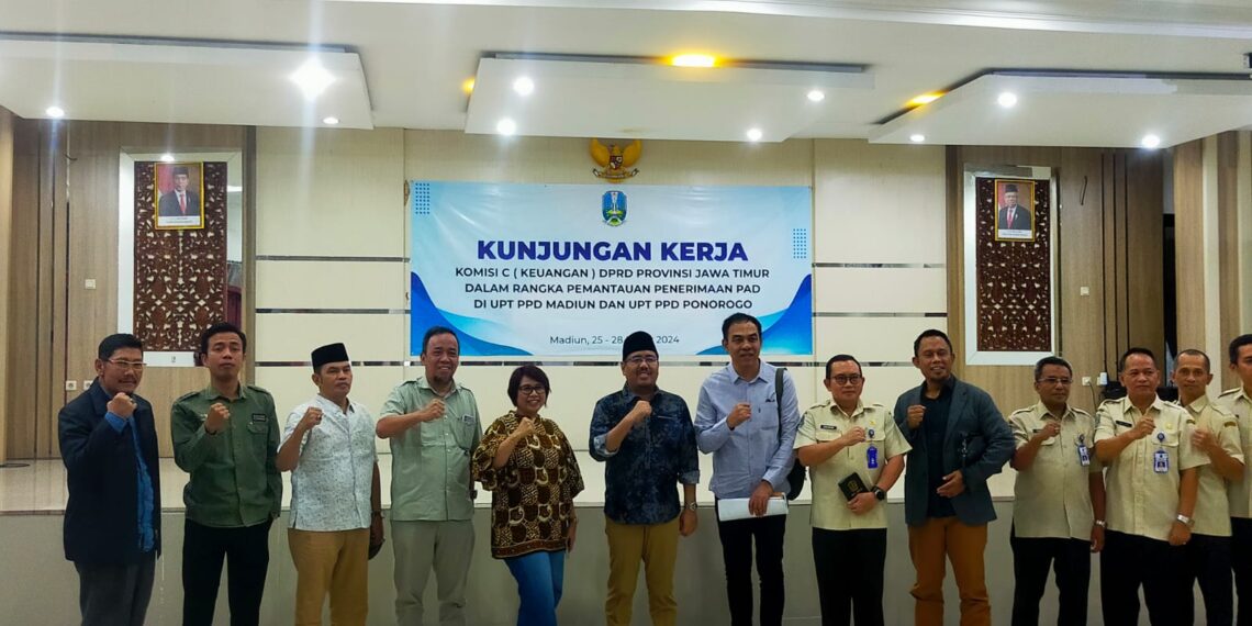 Komisi C DPRD Jatim saat Kunker ke Madiun