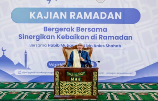 ParagonCorp Undang Habib Muhammad bin Anies dalam Talkshow & Kajian Ramadan 1 ParagonCorp hadirkan kebaikan ramadan di Masjid Nasional Al-Akbar Surabaya, melaluibaktivitas talkshow dan kajian Habib Muhammad bin Anies. (foto: ist)