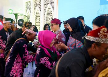 Diaspora Banyuwangil saat berkumpul di Pendopo Shaba Swagata Balambangan