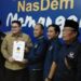 Mas Dhito Resmi Kembalikan Formulir Pendaftaran Cabup Kediri di NasDem