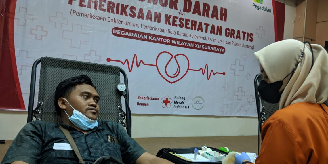 Aksi sosial ini bagian dari rangkaian HUT ke-123 Pegadaian, sekaligus kegiatan CSR atau TJSL. (foto2: ist)