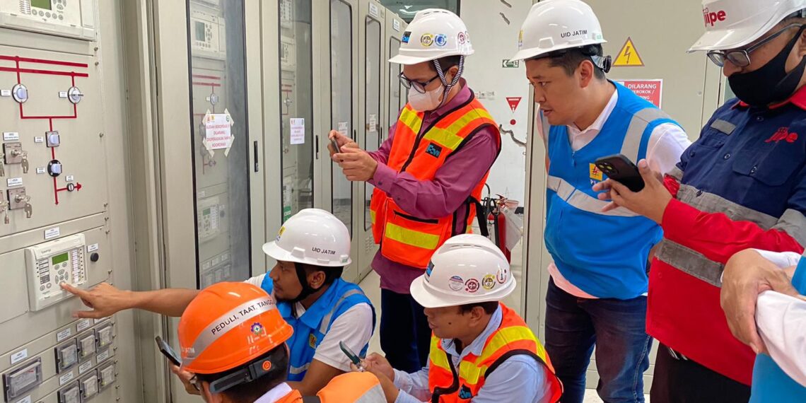 PLN sukses pasok tambah daya tahap ke-4 sebesar 170 MVA untuk PT Freeport Indonesia di Kawasan Ekonomi Khusus (KEK) JIIPE Gresik. (foto: ist)