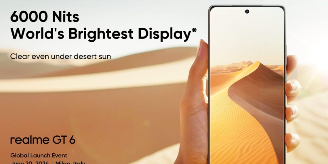 realme GT 6 dijadwalkan memulai debutnya di Milan, Italia pada 20 Juni mendatang. (foto: ist)