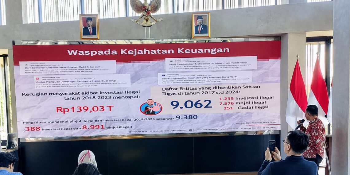 Media gathering Sekolah Pasar Modal bertema "Perlindungan Investor untuk Media" di gedung KP BEI Jatim di Jl. Kusuma Bangsa, Surabaya, Kamis (6/6/2024). (foto: hari/bidik.news)