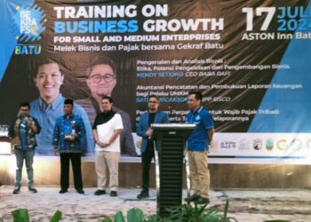 Disparta Kota Batu Apresiasi Gerakan Gekrafs Training on Business Growth 