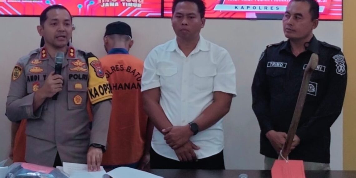 Pasangan Selingkuh Terduga Pelaku Aborsi Ilegal hingga Kubur Bayinya Diamankan Polres Batu 