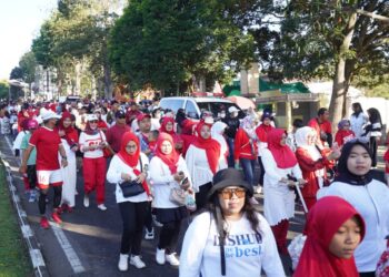 Perayaan HUT RI ke -79 ” Car Free Day” Kota Batu Berlangsung Lebih Meriah 