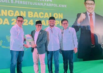 Cak Nur – Heli Resmi Terima Rekom dari DPP PKB Untuk Maju Pilkada Kota Batu 2024
