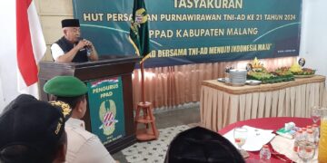 Bupati Malang Hadiri Hari Jadi Persatuan Purnawirawan Angkatan Darat ke-21 1 Bupati Malang