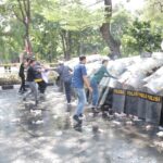 Polrestabes Surabaya Gelar Sispamkota di KPU, Antisipasi Potensi Kerawanan Polrestabes Surabaya